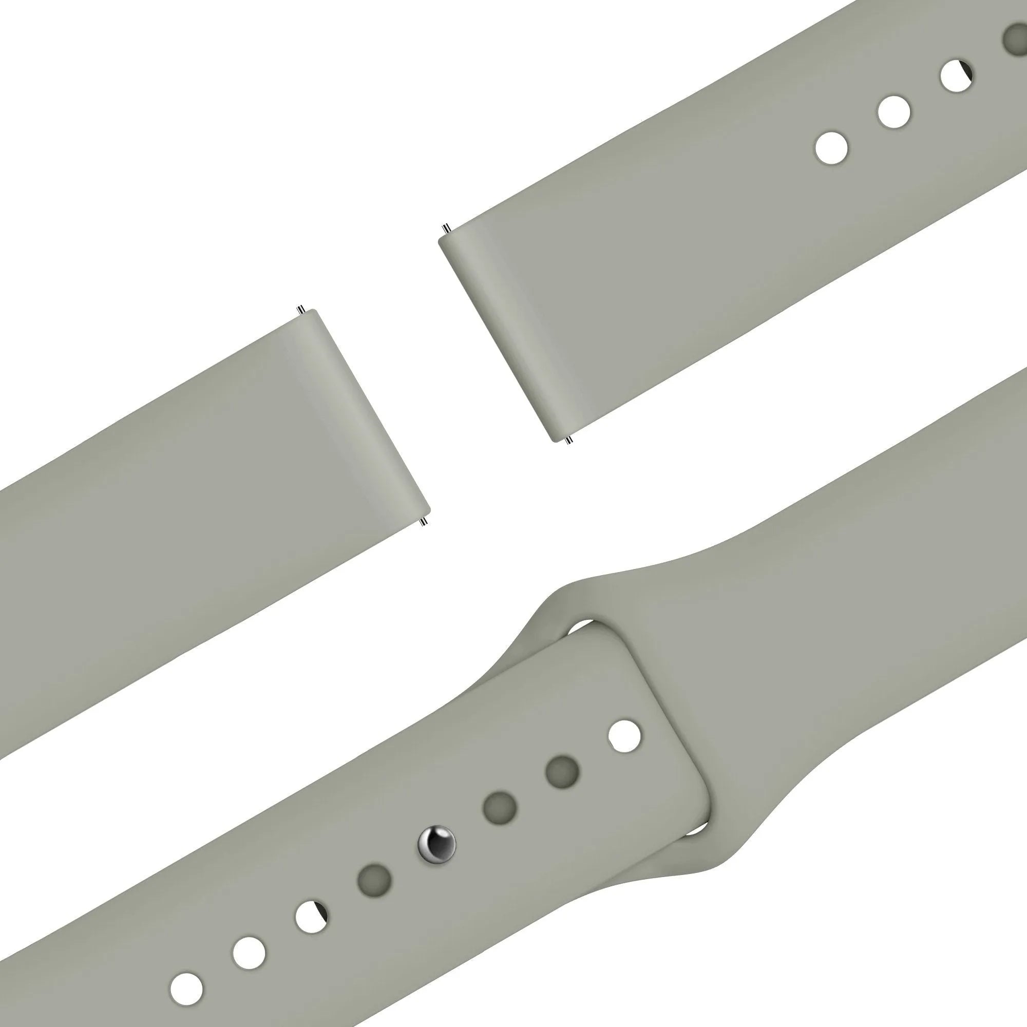 Bandz Bracelet sport 'Easy Fit' Levowatch Edgy (gris clair)