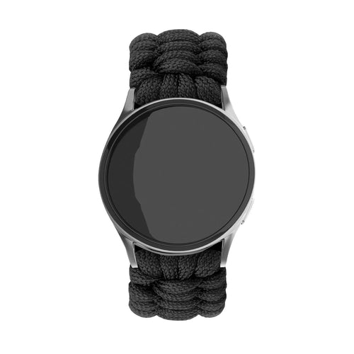 Bracelet nylon corde Suunto 9 Peak Pro (noir)