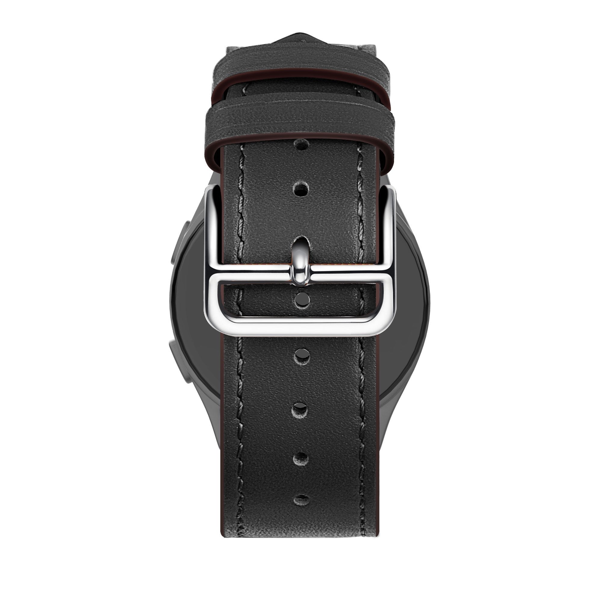 Bandz Bracelet cuir 'Deluxe' Huawei Watch Ultimate (noir)