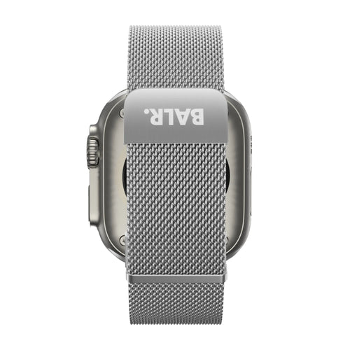 BALR. Bracelet milanais pour Apple Watch (argent)