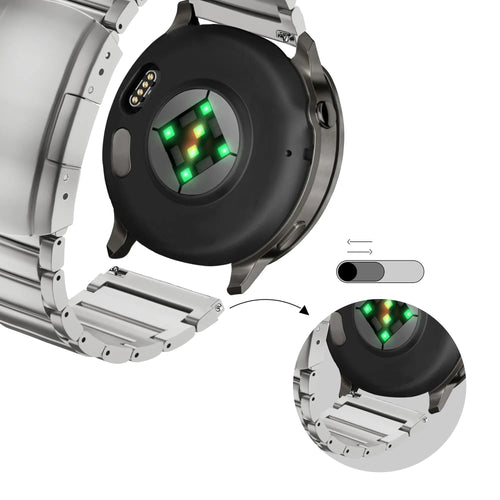 Bandz Bracelet titane Garmin Venu 4 - 41mm (argent)