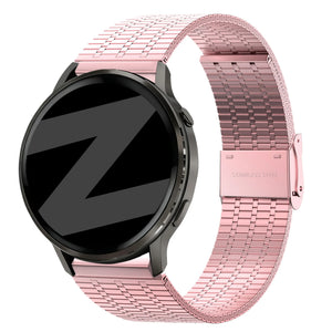 Bandz Garmin Forerunner 170 Adjustable Steel Strap (Pink)