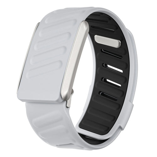 Bracelet sport compatible avec Whoop 4.0 (gris clair/noir)
