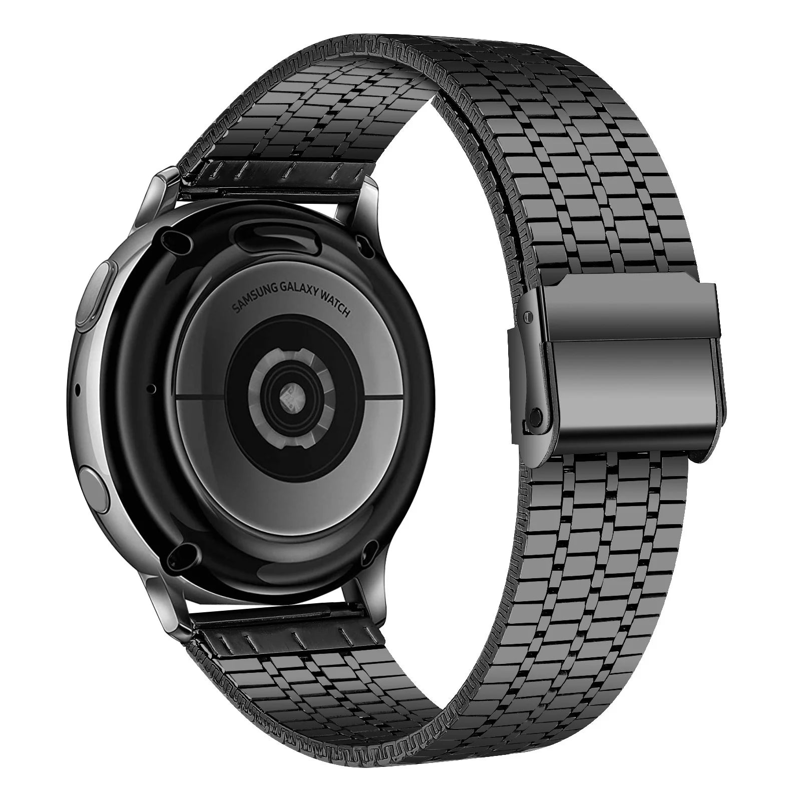 Bracelet acier de luxe Huawei Watch GT 3 42mm (noir)