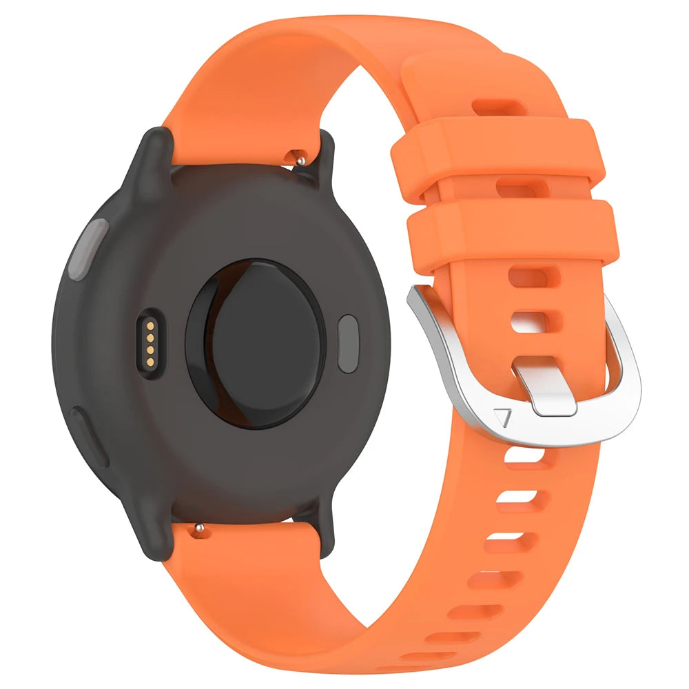 Bracelet silicone 'Classic' Garmin Venu 4 - 45mm (orange)