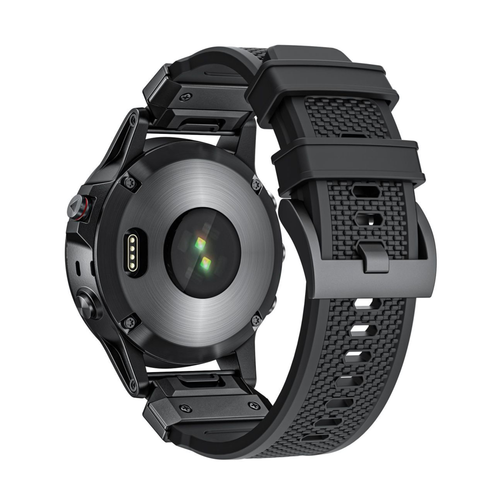 Bandz Bracelet silicone 'Explorer' Garmin Forerunner 965 (noir)