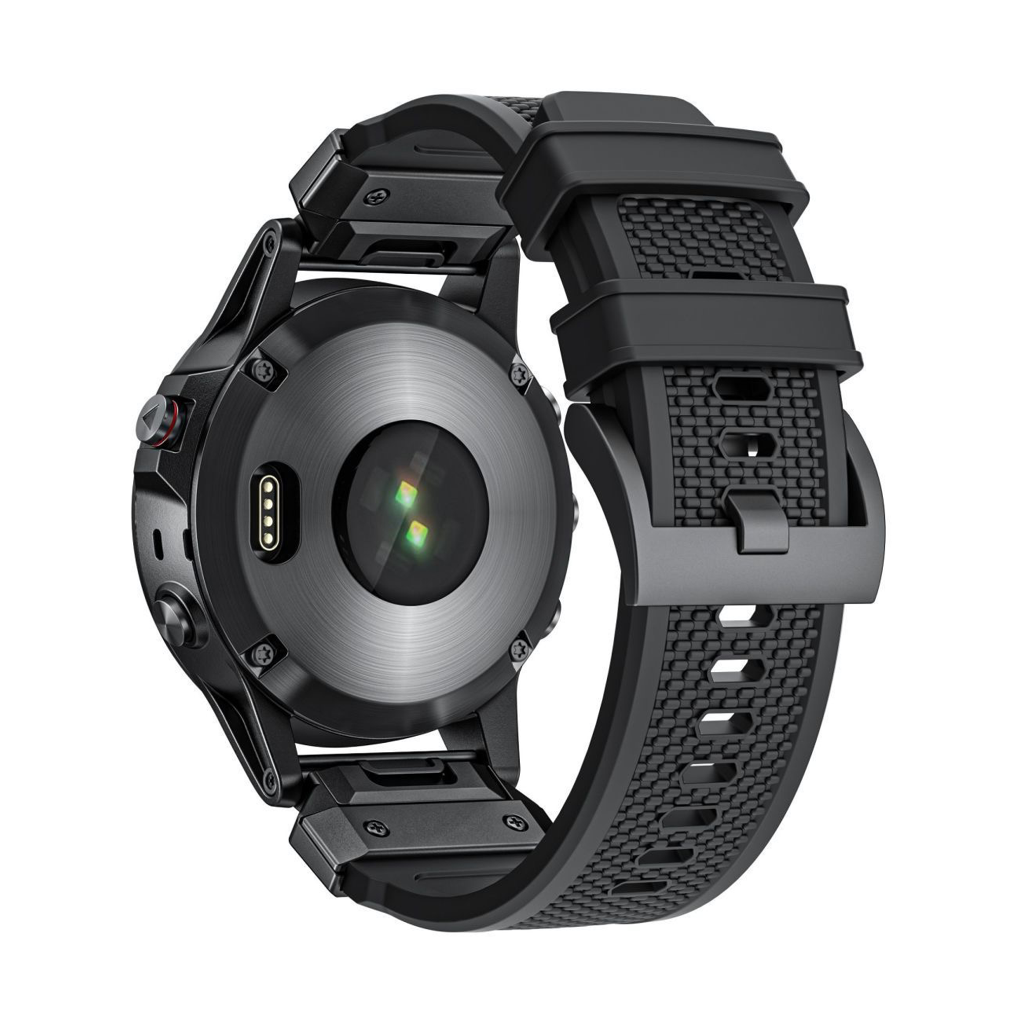 Bandz Bracelet silicone 'Explorer' Garmin Fenix 8 - 51mm (noir)