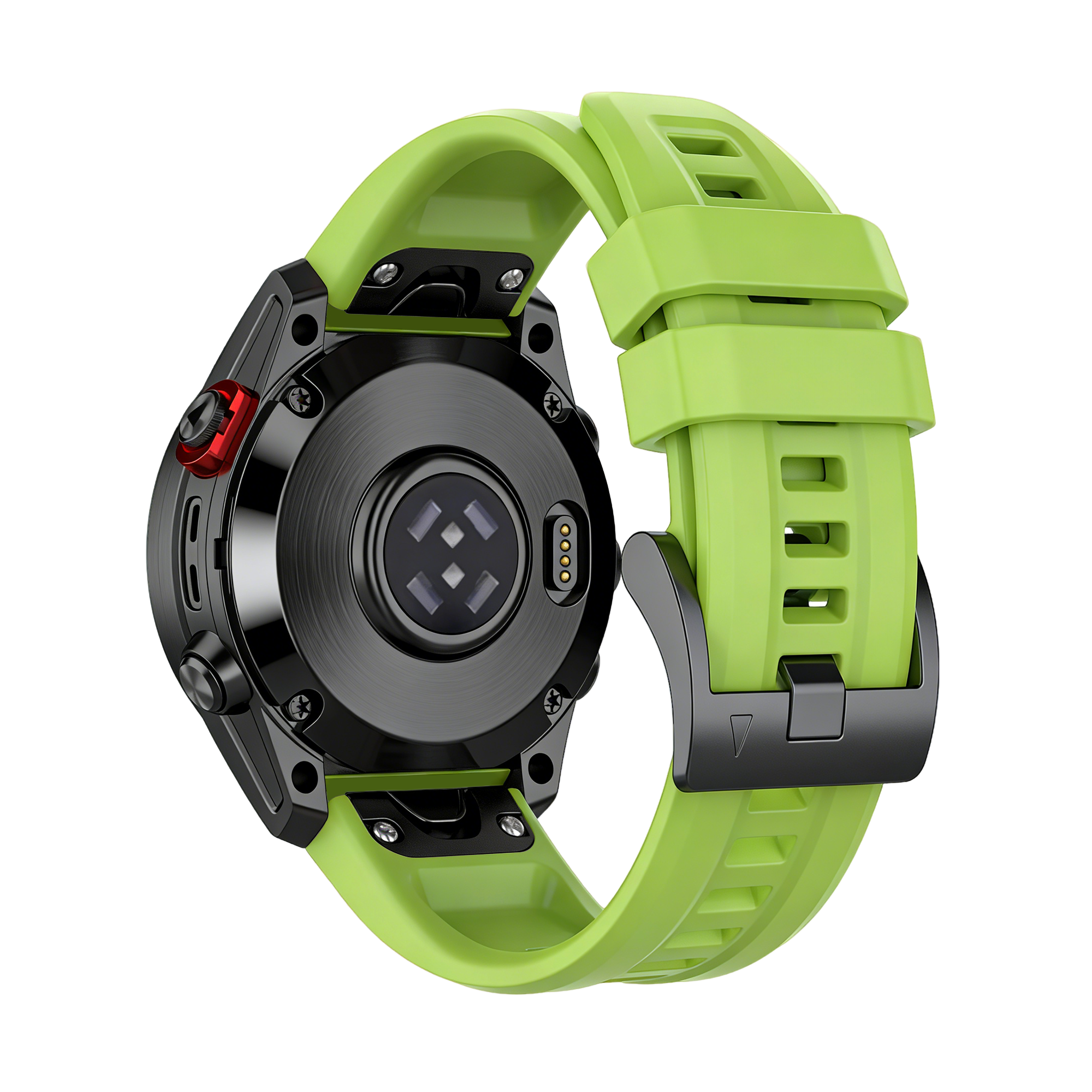Bandz Garmin Quatix 5 / 6 / 7 Silicone Strap 'Classic' (Light Green)