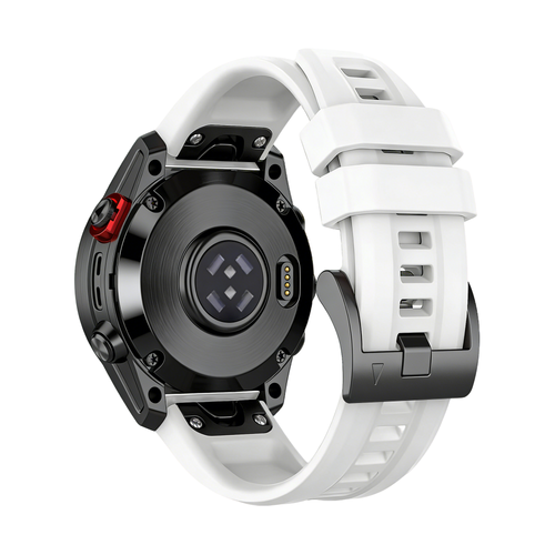 Bandz Garmin Instinct 2s Silicone Strap 'Classic' (White)