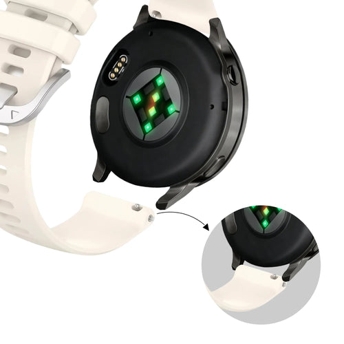 Bandz Bracelet silicone 'Classic' Garmin Venu 4 - 41mm (lumière stellaire)