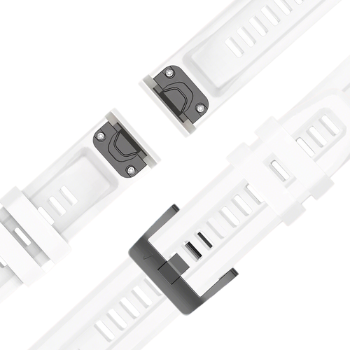 Bandz Garmin Forerunner 970 Silicone Strap 'Classic' (White)