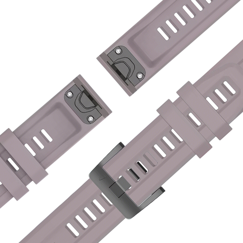 Bandz Garmin Instinct E - 40mm Silicone Strap 'Classic' (Lavender Grey)