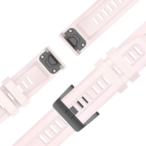 Bandz Bracelet silicone 'Classic' Garmin Instinct 2s (rose clair)