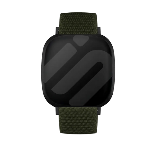 Bracelet nylon Fitbit Versa 3 (vert)