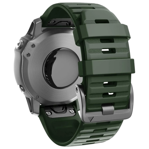 Bracelet silicone Garmin Instinct 3 - 50mm (vert foncé)
