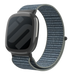 Bracelet nylon Fitbit Versa 4 (gris/vert)