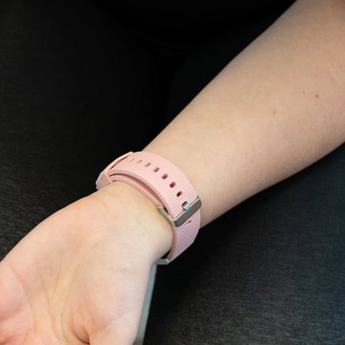 Bandz Bracelet silicone 'Deluxe' Levowatch DOITX2 (rose)