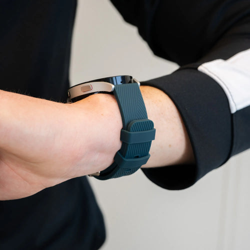 Bandz Bracelet silicone 'Deluxe' Levowatch Tiny (vert foncé)
