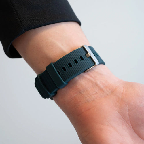 Bandz Bracelet silicone 'Deluxe' Levowatch Tiny (vert foncé)