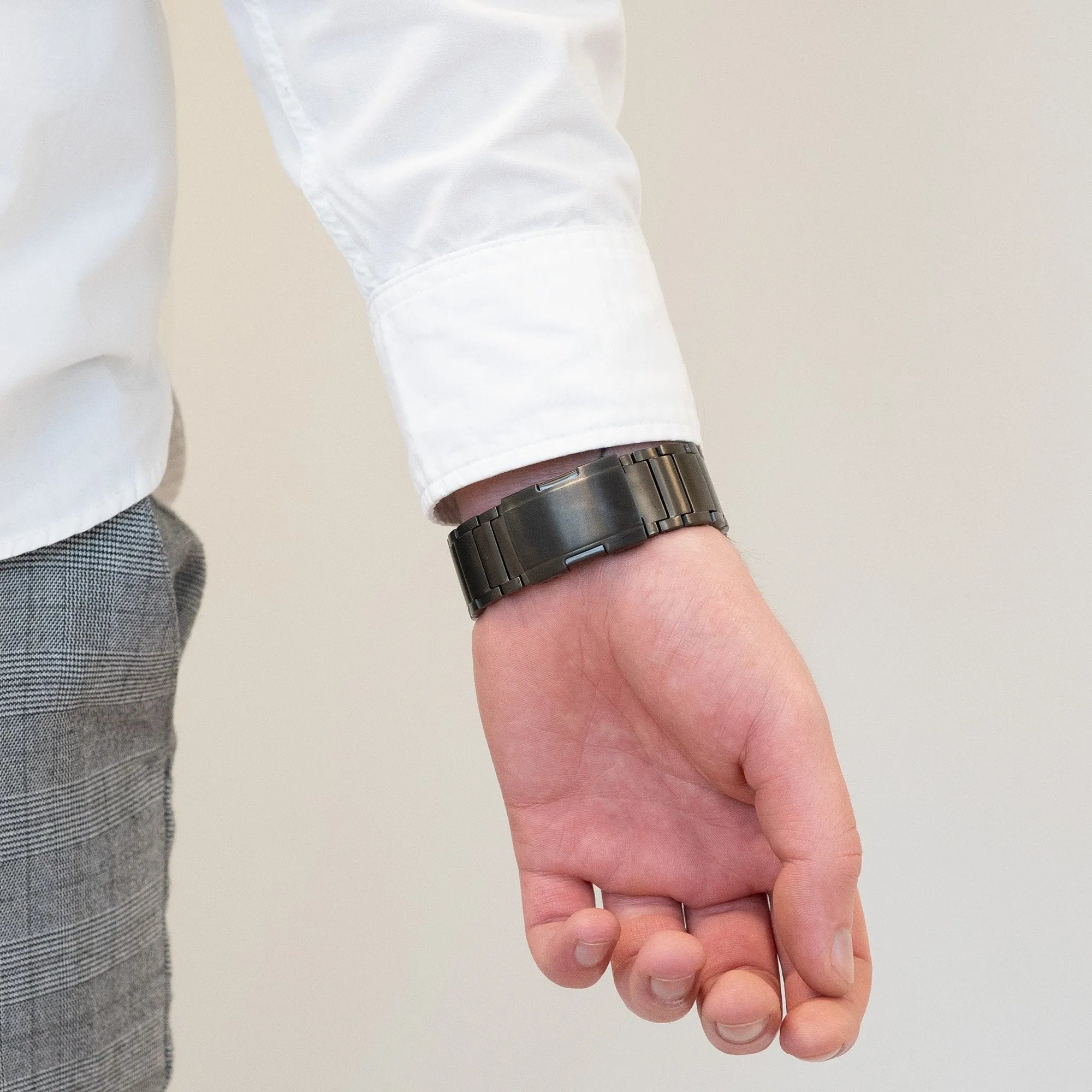 Bandz Levowatch DOITX3 Titanium Link Strap (Graphite)