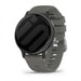 Bracelet silicone Garmin Vivoactive 5 (gris fonce)