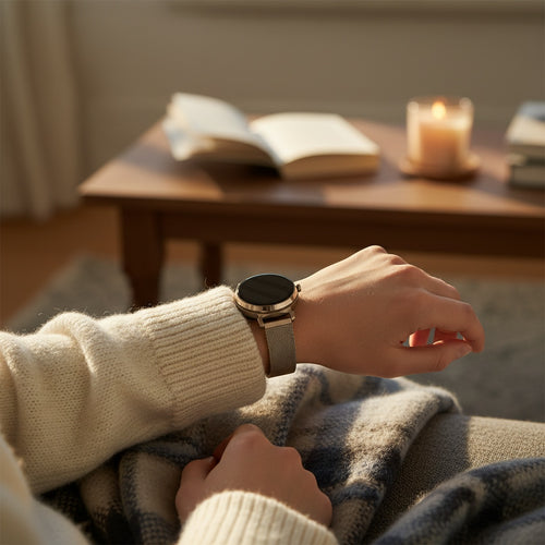Zenwatch Lily Milanese Strap (Champagne)