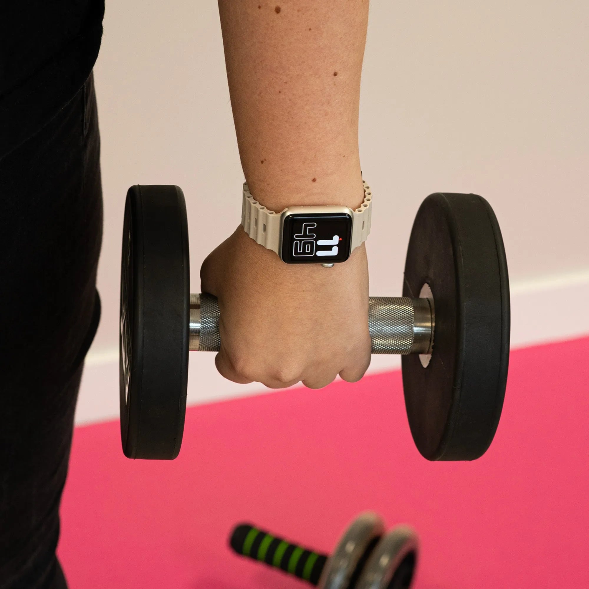 Bracelet Ocean Apple Watch avec fermeture à pression (lumière stellaire)