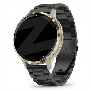 Bandz Bracelet acier 'Classic' Garmin Venu 3s (noir)
