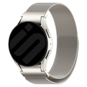 Bracelet Milanais 'One push' Samsung Galaxy Watch 5 Pro (champagne)