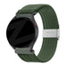 Bandz Bracelet nylon tressé OnePlus Watch 3 (vert olive)