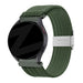 Bandz Bracelet nylon tissé Huawei Watch GT 6 - 46mm (vert olive)