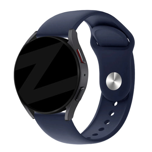 Bandz Bracelet sport 'Deluxe' Oozoo Smartwatch 20mm (bleu foncé)