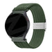 Bandz Bracelet nylon tressé Amazfit Cheetah (Pro) (vert olive)