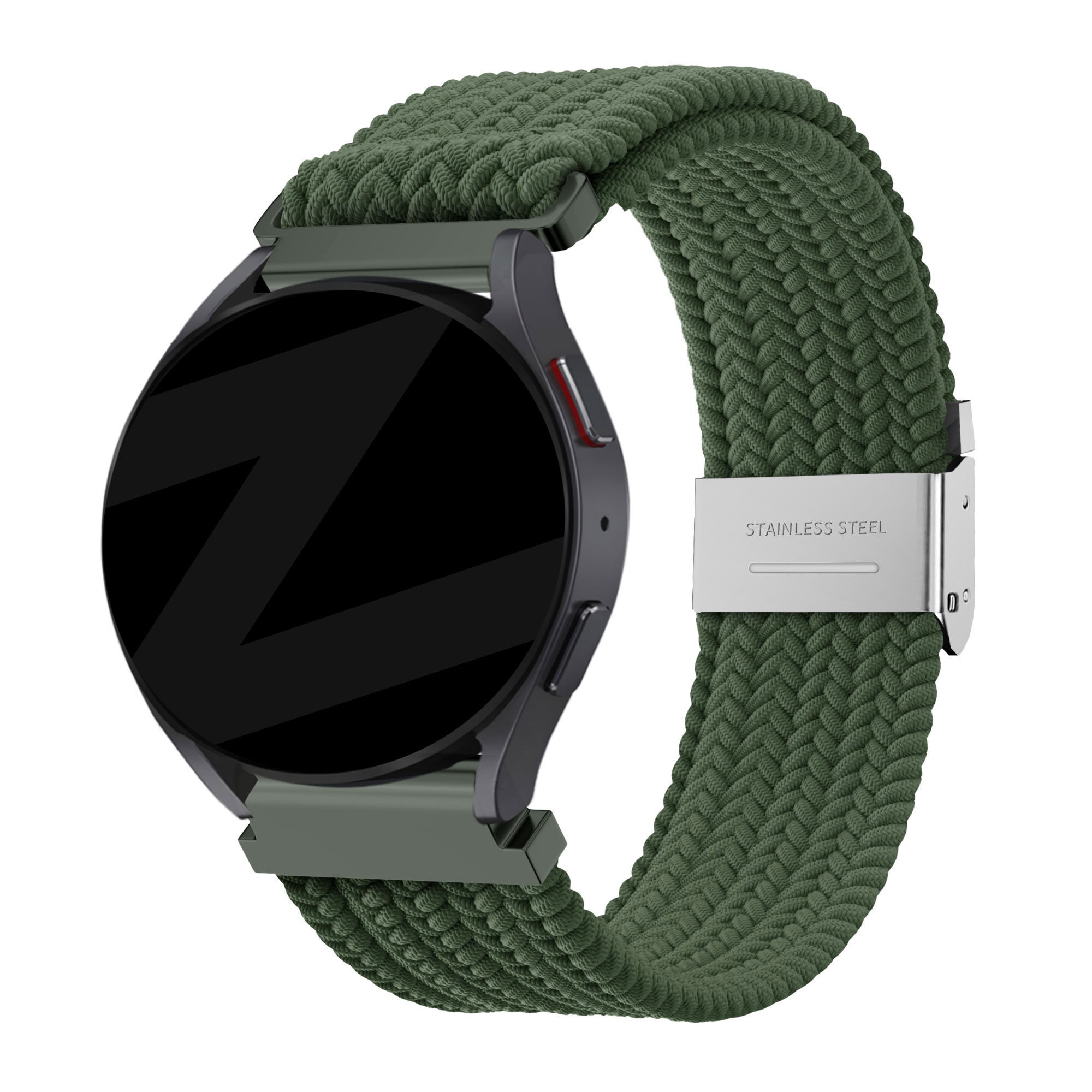 Bandz Bracelet nylon tissé CMF Watch Pro 3 (vert olive)