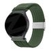Bandz Bracelet nylon tressé Honor Watch GS Pro (vert olive)