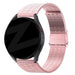 Bandz Bracelet acier ajustable Actyve Smartwatch 20mm (rose sable)