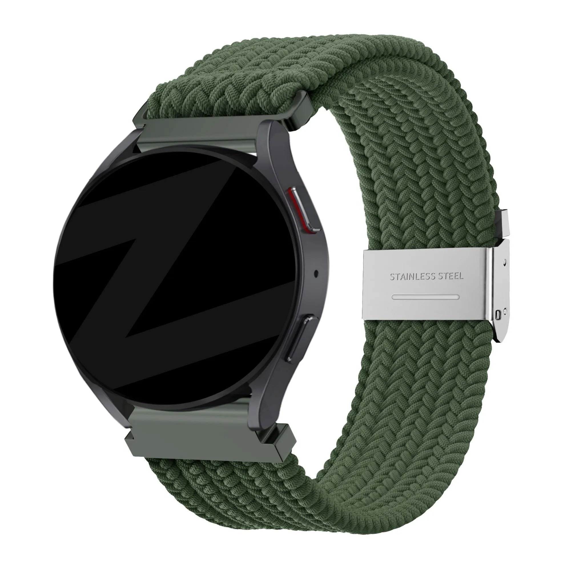 Bandz Bracelet nylon tissé Coros Pace 2 (olive)