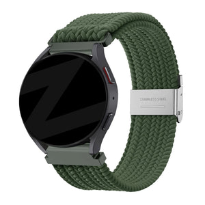 Bandz Bracelet nylon tissé OnePlus Watch Lite (olive)