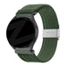 Bandz Bracelet nylon tissé Huawei Watch GT 7 - 46mm (vert olive)