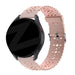 Bandz Bracelet silicone avec motif floral Amazfit Active 2 (rose)