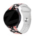 Bandz Bracelet silicone "FlowersSamsung Galaxy Watch 4 Classic 46mm Bracelet silicone "Flowers