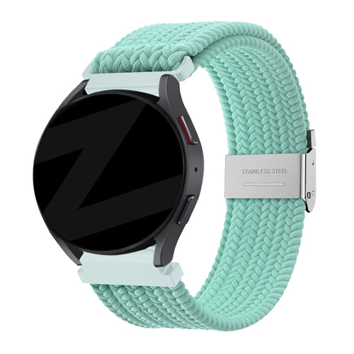 Bandz Bracelet nylon tissé Levowatch Edgy (turquoise)