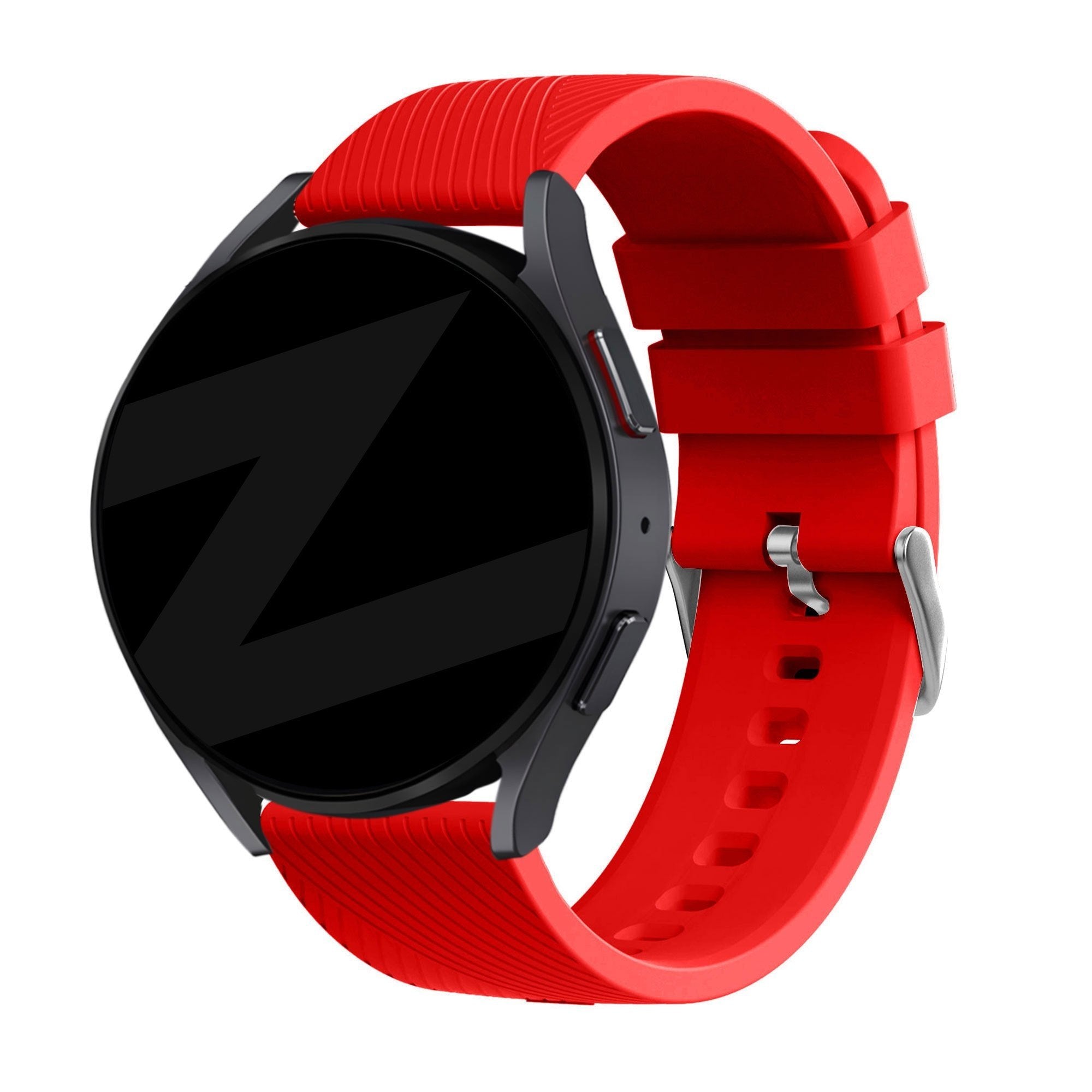 Bandz Bracelet silicone 'Deluxe' Huawei Watch GT 5 Pro 46mm (rouge)