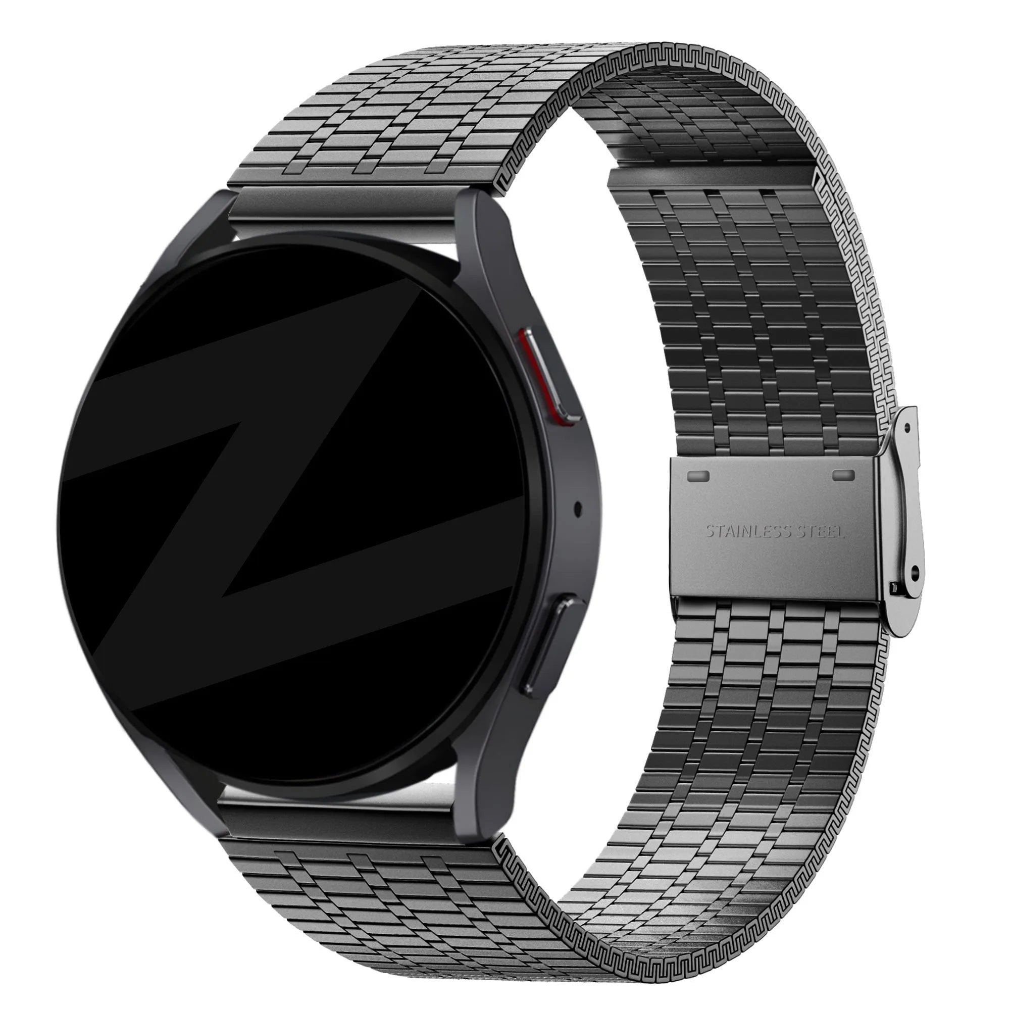 Bandz Bracelet acier réglable Polar Vantage M3 (noir)