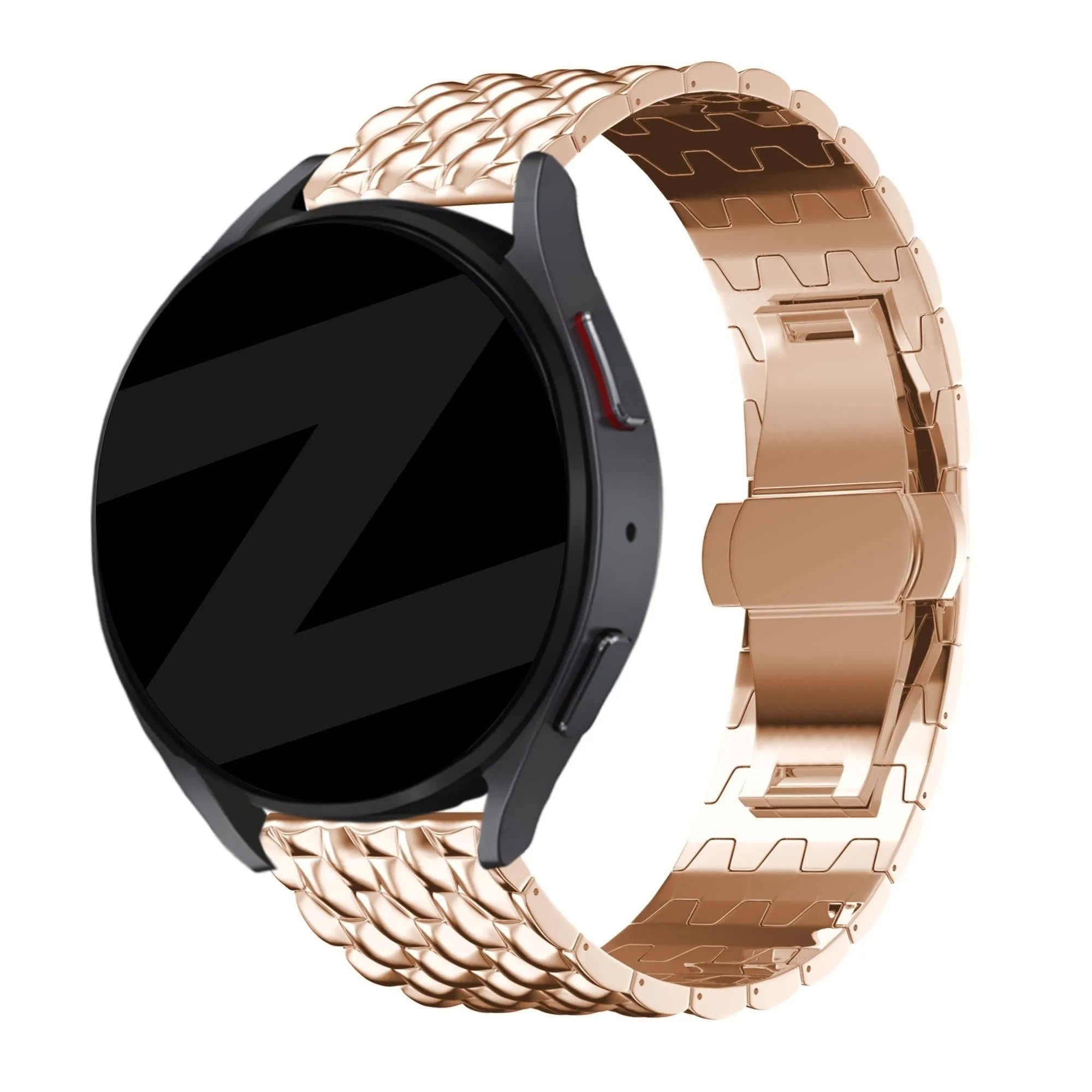 Bandz Bracelet acier 'Dragon' Gard Pro Health Smartwatch 3 - 41mm (or rose)