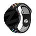 Bandz Bracelet sport "Deluxe" Samsung Galaxy Watch 6 - 44mm (noir/arc-en-ciel)