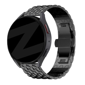 BandzBracelet acier 'Dragon' Coros Apex 2 Pro (noir)