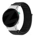 Bandz Bracelet nylon Loop Garmin Forerunner 965 (noir)