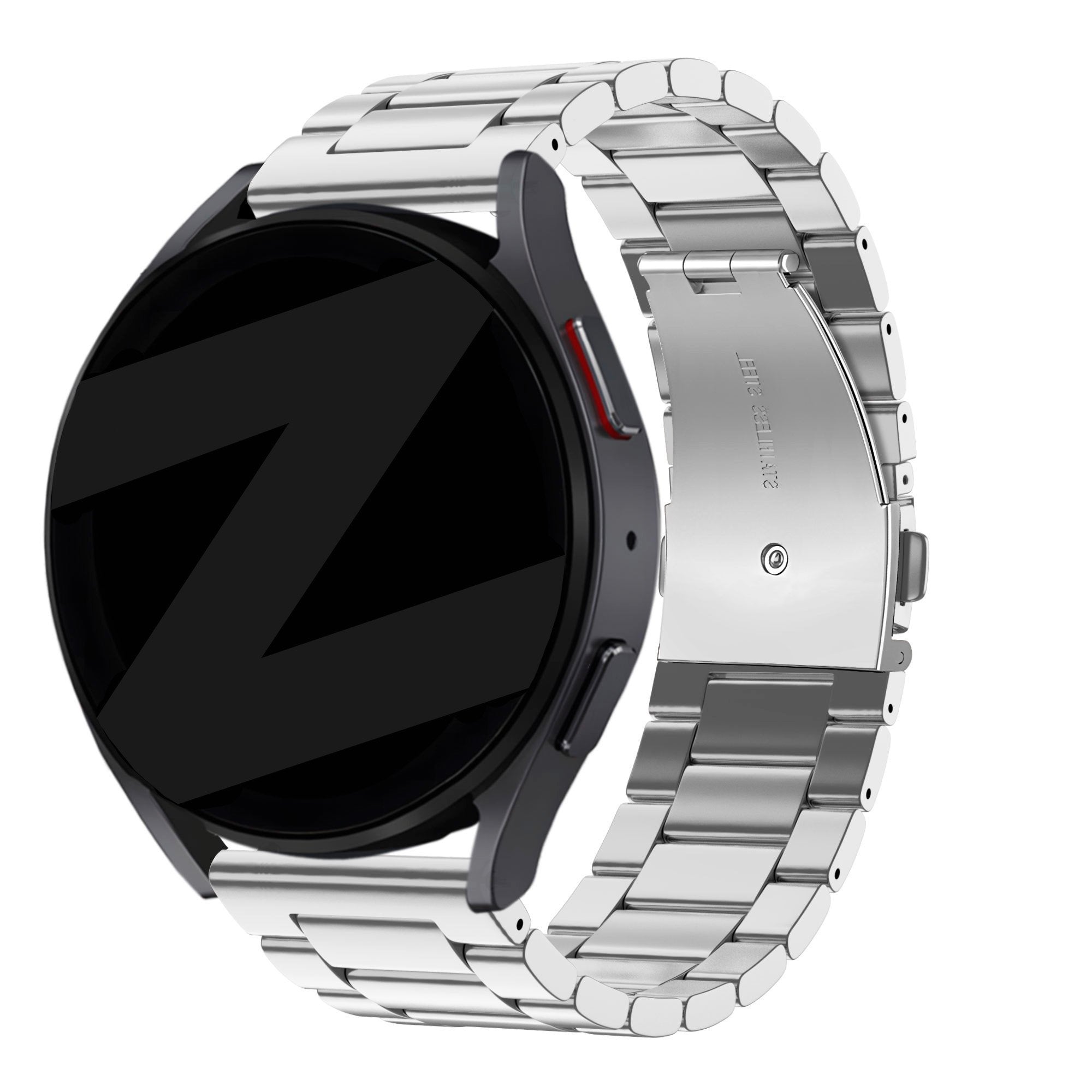 Bandz Bracelet acier 'Classic' Huawei Watch GT 5 Pro 46mm (argent)