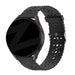 Bandz Amazfit Cheetah 2 Pro Patterned Silicone Strap (Black)